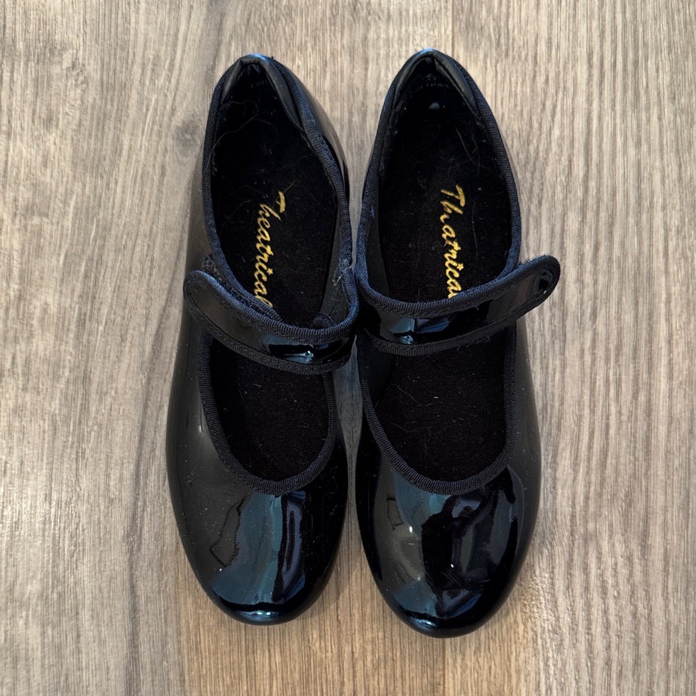 Black Kids Tap Shoes